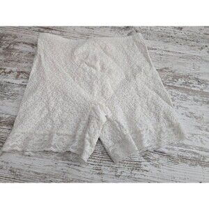 Vintage Renette Style 266 White All Over Lace Shapewear Size Large
